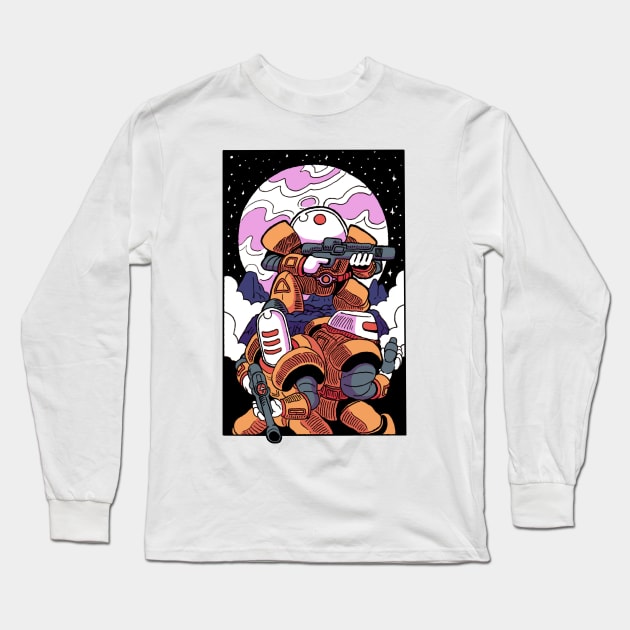 Lurk Unit Long Sleeve T-Shirt by Pixel Archipel